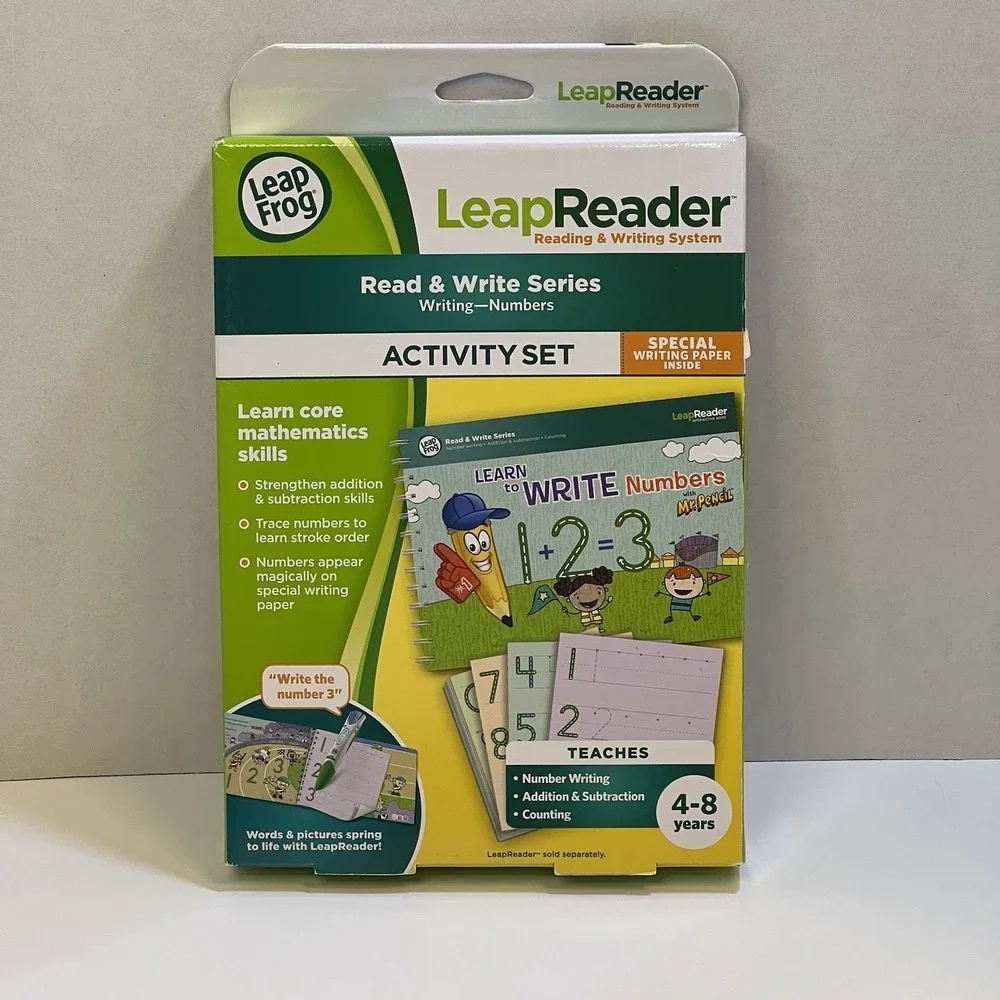 LeapReader Read & write series‎ mathematics skills Leap frog activity set